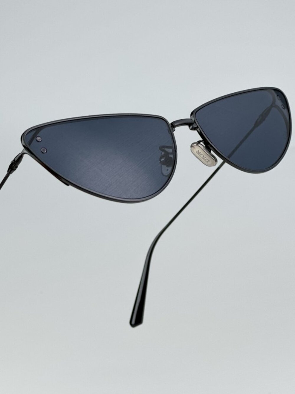 DIOR MISSDIOR B1U CD40094U 08V H4B0 GUNMETAL CAT EYE SUNGLASSES